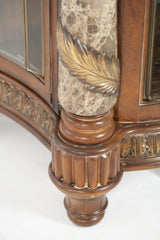 Villa Valencia Classic Chestnut Sideboard with Mirror - Ornate Home