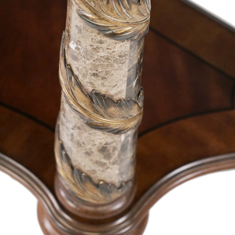 Villa Valencia Classic Chestnut Sofa Table - Ornate Home