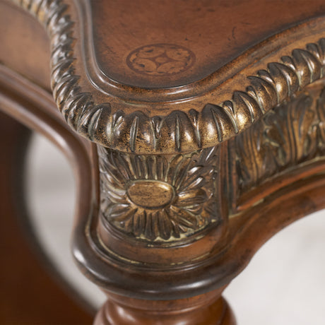 Villa Valencia Classic Chestnut Writing Desk - Ornate Home