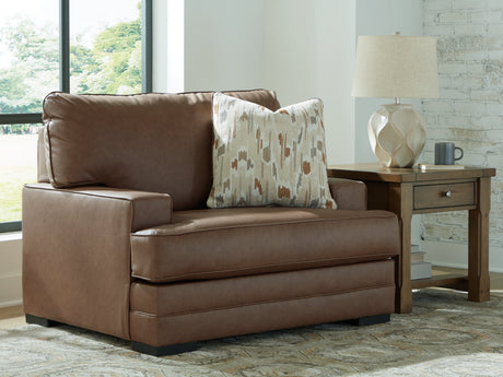 VillaCourt Caramel Chair and a Half (Online Special Price) - Ornate Home