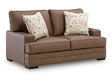 VillaCourt Caramel Loveseat (Online Special Price) - Ornate Home