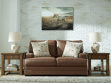 VillaCourt Caramel Loveseat (Online Special Price) - Ornate Home
