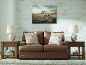 VillaCourt Caramel Loveseat (Online Special Price) - Ornate Home
