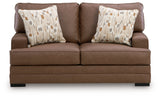 VillaCourt Caramel Loveseat (Online Special Price) - Ornate Home