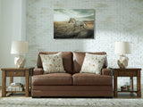 VillaCourt Caramel Loveseat - Ornate Home