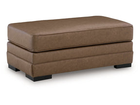 VillaCourt Caramel Ottoman (Online Special Price) - Ornate Home