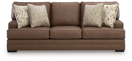VillaCourt Caramel Sofa - Ornate Home