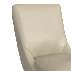 Villanova Espresso/Beige Swivel Counter Stool (Set of 2) - Ornate Home