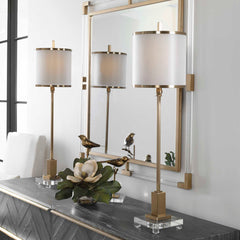 Villena Brass Buffet Lamp - Ornate Home