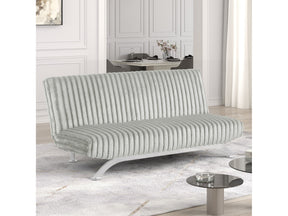 Villeneuve Light Gray Futon Sofa Bed - Ornate Home