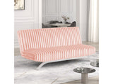 Villeneuve Pink Futon Sofa Bed - Ornate Home
