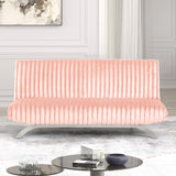 Villeneuve Pink Futon Sofa Bed - Ornate Home