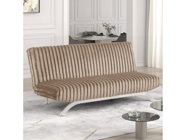 Villeneuve Taupe Futon Sofa Bed - Ornate Home