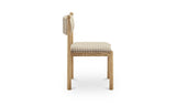 Villetta Brown Gingham Dining Chair (Set of 2) - Ornate Home