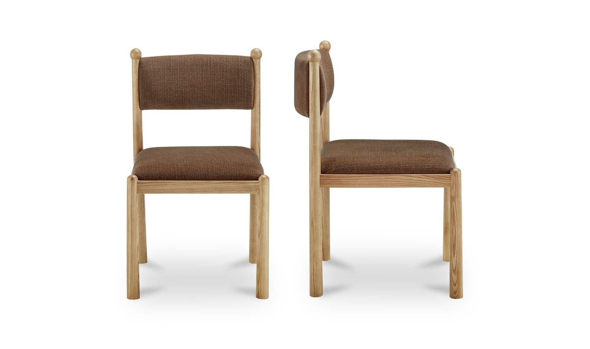 Villetta Warm Brown Dining Chair (Set of 2) - Ornate Home