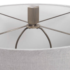Vilminore Gray Glass Table Lamp - Ornate Home