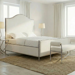Vilna Gunmetal E.King Bed - Ornate Home