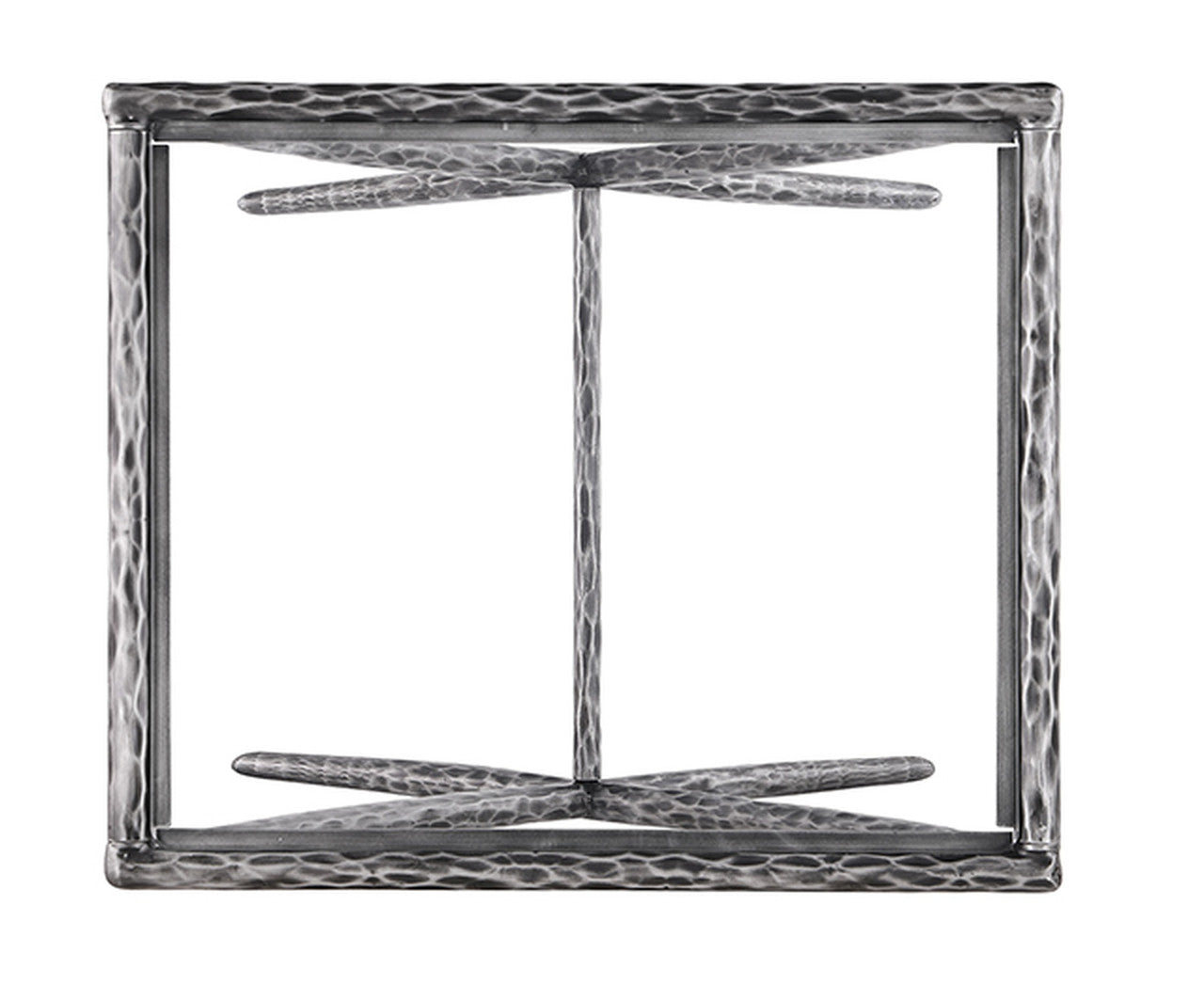 Vilna Gunmetal Side Table - Ornate Home