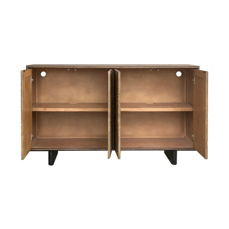 Vincent Brown Four-Door Sideboard - Ornate Home