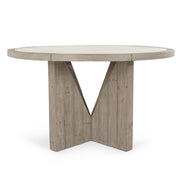 Vincent Distressed Gray Dining Table - Ornate Home