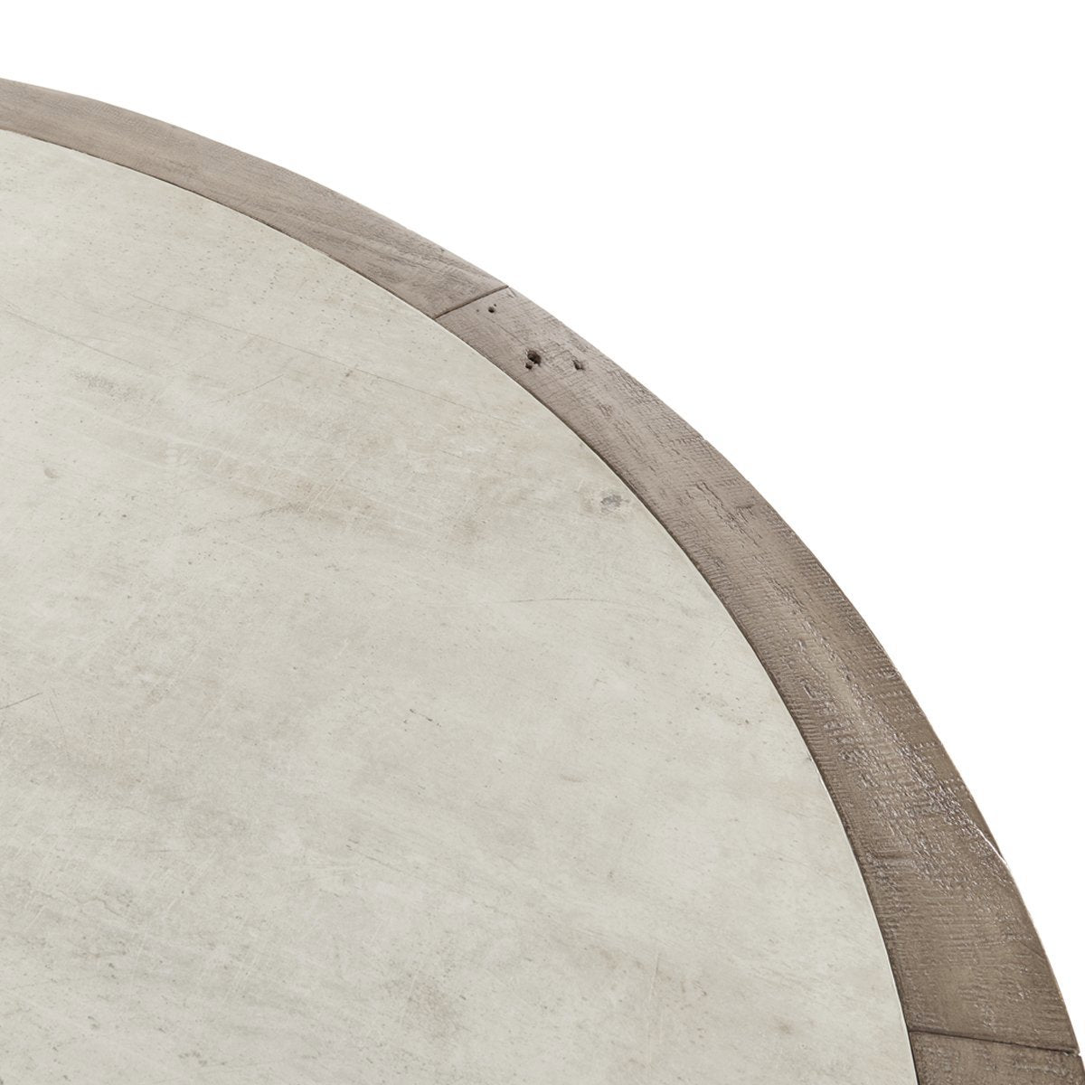 Vincent Distressed Gray Dining Table - Ornate Home