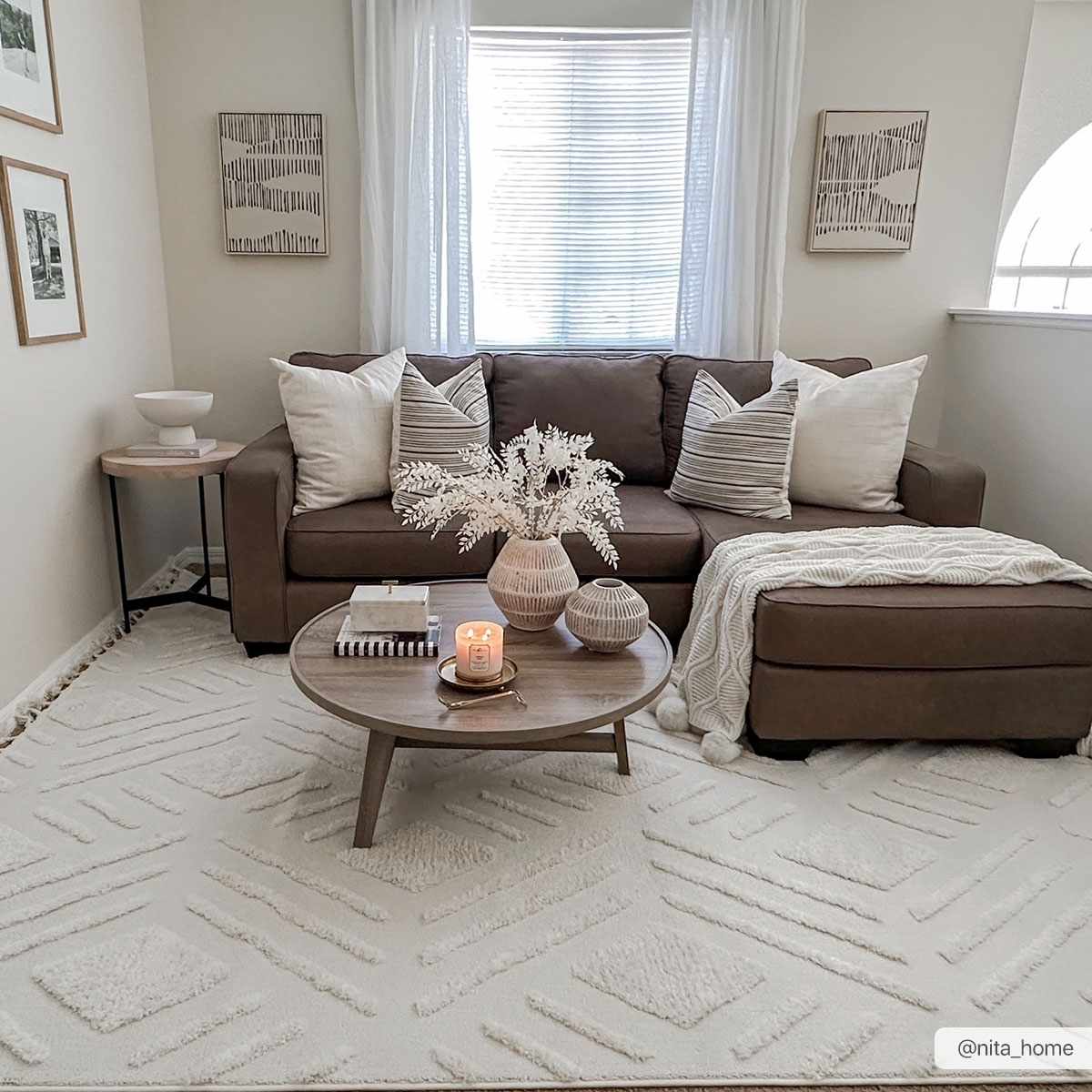 Vineyards 3D Living Room Rug - Clearance - Ornate Home