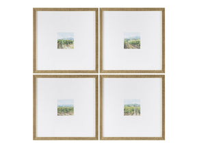Vineyards Green/Gold Print - Ornate Home