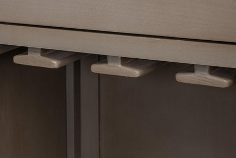 Vineyards White Bar Cabinet - Ornate Home