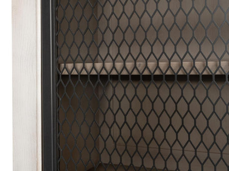 Vineyards White Bar Cabinet - Ornate Home