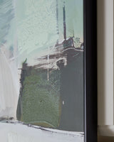 Vinick Green/Gray/White Wall Art - Ornate Home