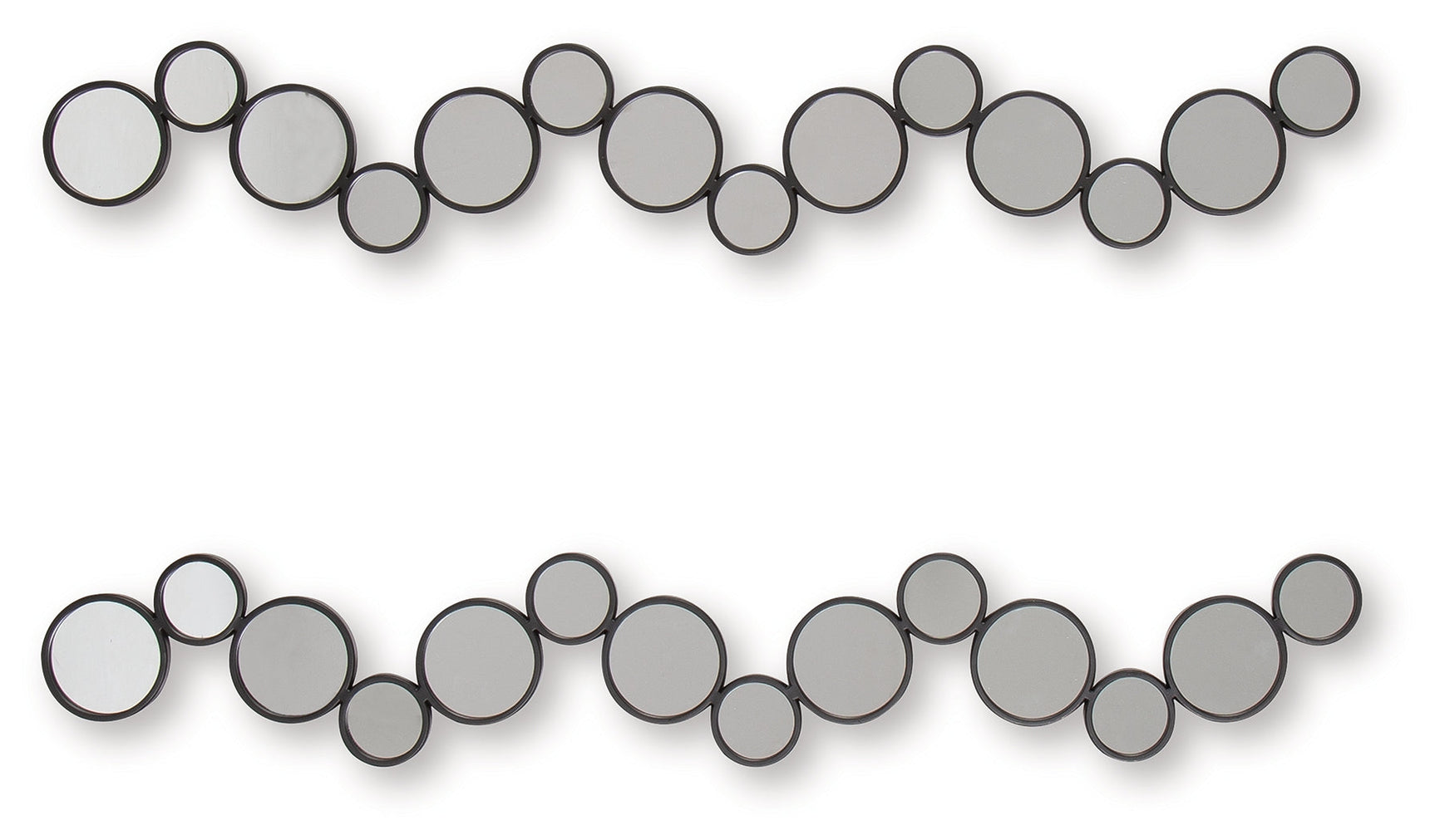 Vinler Black Accent Mirror Set (Set of 2) (Online Special Price) - Ornate Home