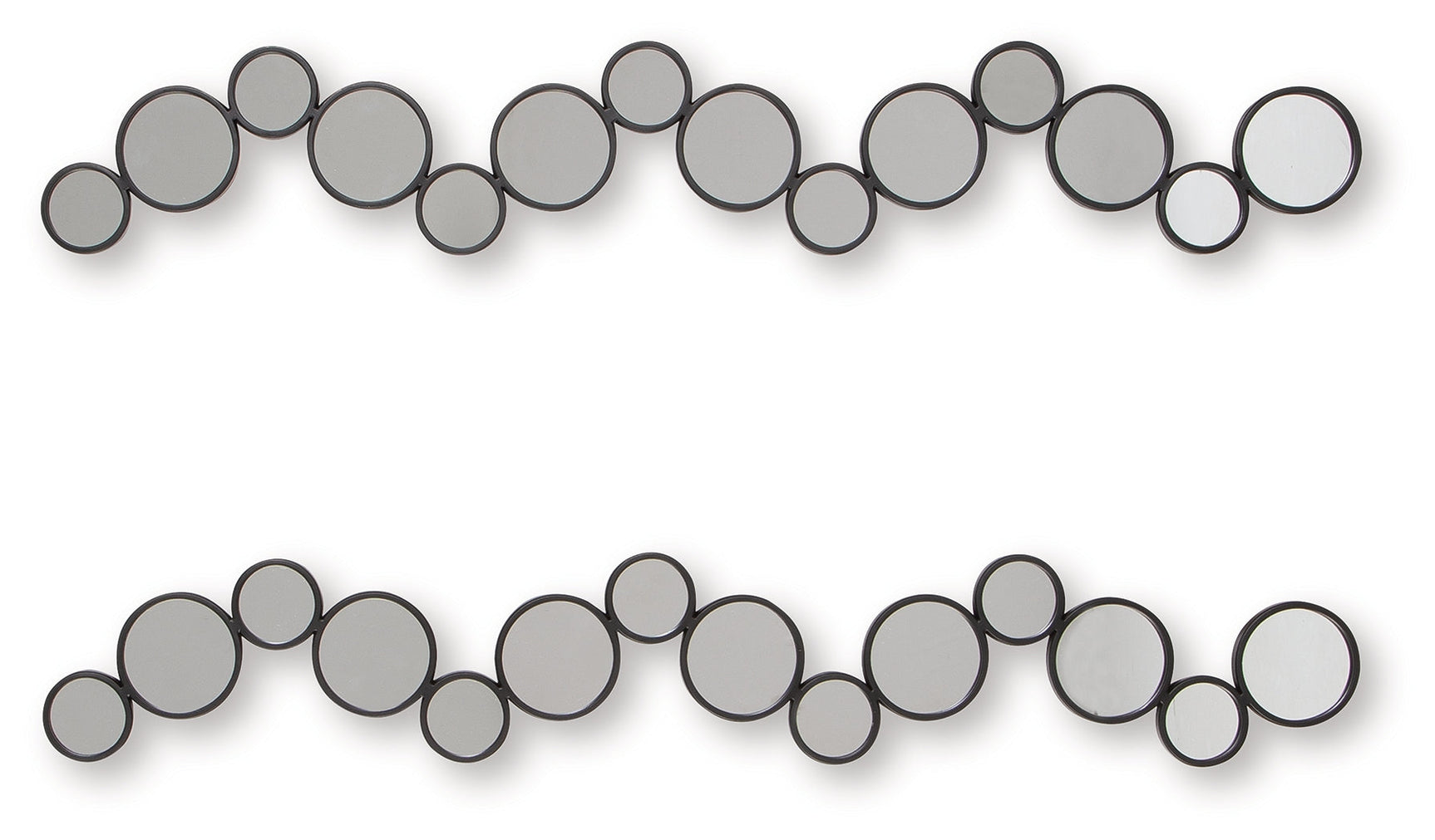 Vinler Black Accent Mirror Set (Set of 2) (Online Special Price) - Ornate Home