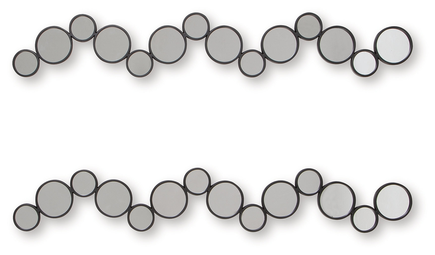 Vinler Black Accent Mirror Set (Set of 2) - Ornate Home