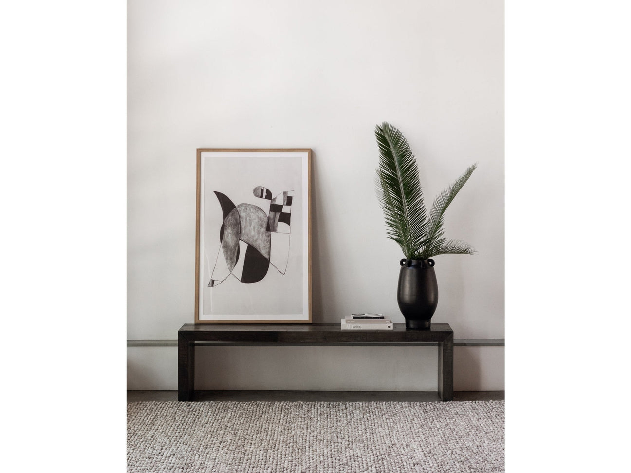 Vintage Grey Large Bench - Ornate Home