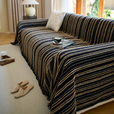 Vintage-Inspired Striped Blankets for Couch Covers Luxury Couch Throw Cover with Timeless Elegance - Ornate Home