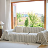 Vintage-Inspired Striped Blankets for Couch Covers Luxury Couch Throw Cover with Timeless Elegance - Ornate Home