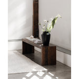 Vintage Light Brown Large Bench - Ornate Home