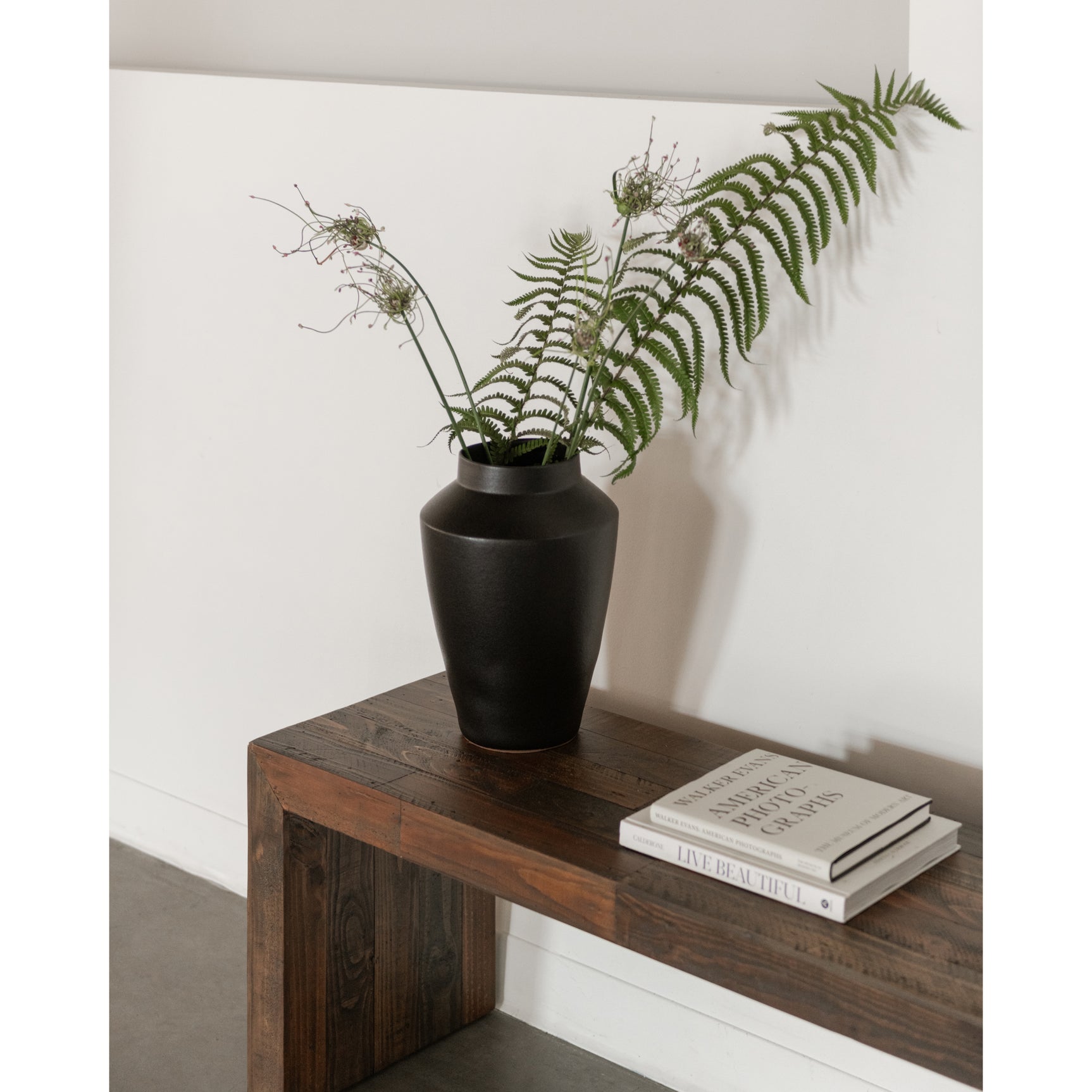 Vintage Light Brown Large Bench - Ornate Home