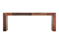 Vintage Light Brown Small Bench - Ornate Home