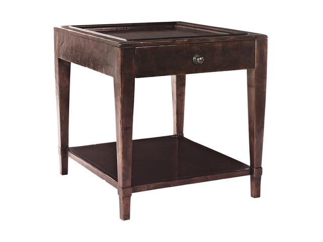 Vintage Patina Molasses Side Table - Ornate Home