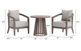 Viola Brown Patio Seating Set