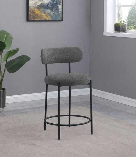 Viola Grey Counter Chair (Set of 2) - Ornate Home