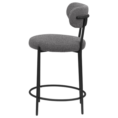 Viola Grey Counter Chair (Set of 2) - Ornate Home