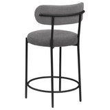 Viola Grey Counter Chair (Set of 2) - Ornate Home