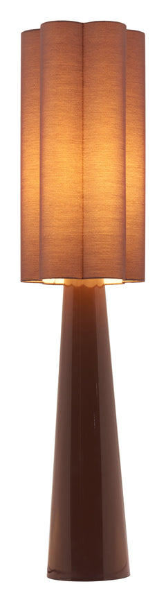 Violet Brown Floor Lamp - Ornate Home