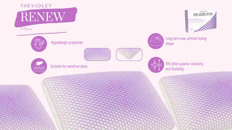 Violet Renew Pillow / Medium-firm - Ornate Home