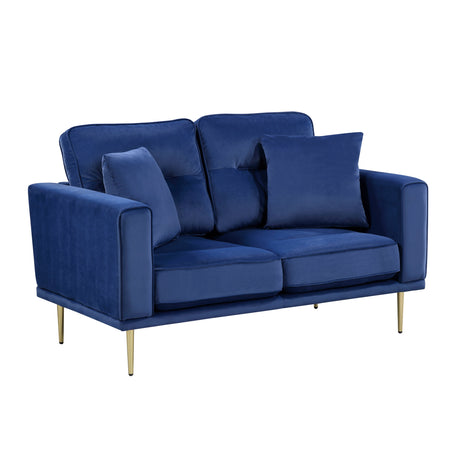 Violetta Blue Loveseat - Ornate Home