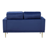 Violetta Blue Loveseat - Ornate Home