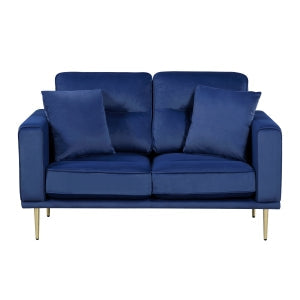 Violetta Blue Loveseat - Ornate Home