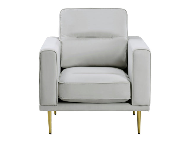 Violetta Gray Chair - Ornate Home